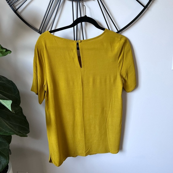 Mustard Colored Blouse - Picture 3 of 3